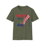 Trump Girl Graphic T-Shirt — Feminine Heels Design