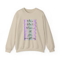 Unisex Sweatshirt - 'Fuck Everything' Print