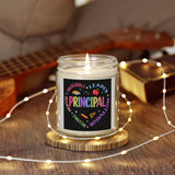 Principal Appreciation Candle — Multi-Scent Coconut‑Apricot Wax (4oz, 9oz)