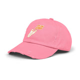 Funny "Va Fan Ghoul" Unisex Distressed Cap