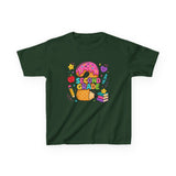 Second Grade Kids T‑Shirt – Cute Donut & School Icons Back-to-School Tee