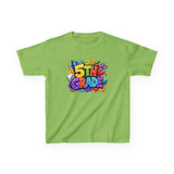 5th Grade Kids T-Shirt — Colorful Back-to-School Graduation Tee