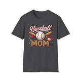 Baseball Mom T-Shirt — Cool Animal Print Design