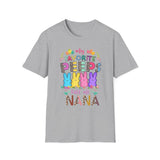 Nana Easter T-Shirt — "My Favorite Peeps Call Me Nana" with Fun Animal Print