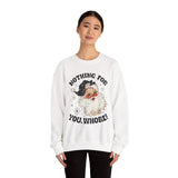 Funny Santa Unisex Sweatshirt - Nothing for You Whore