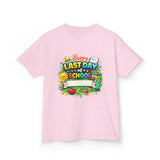 Personalizable Kids Tee — "Last Day of School" Customizable Shirt