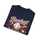 Baseball Mom T-Shirt — Cool Animal Print Design