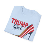 Trump Girl Graphic T-Shirt — Feminine Heels Design