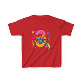 Third Grade Kids T‑Shirt — Cute Donut & School Icons Back-to-School Tee
