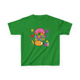 Second Grade Kids T‑Shirt – Cute Donut & School Icons Back-to-School Tee
