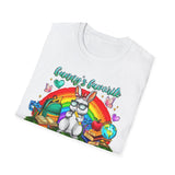 Bunny's Favorite Teacher T-Shirt — Colorful Easter Tee for Educators