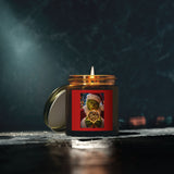 Coconut Apricot Holiday Candle – Grinch Santa Scented Jar (4oz & 9oz)