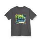Kids 'Game Over' Last Day of School Tee — Personalized, Color Options