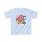 Second Grade Kids T‑Shirt – Cute Donut & School Icons Back-to-School Tee