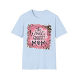 World's Greatest Mom Animal Print T-Shirt
