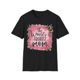 World's Greatest Mom Animal Print T-Shirt