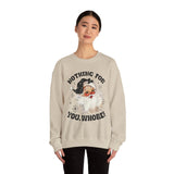 Funny Santa Unisex Sweatshirt - Nothing for You Whore