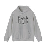Limited Edition Hoodie – 'Limited Edition' Script & Arrow Graphic Pullover