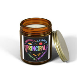 Principal Appreciation Candle — Multi-Scent Coconut‑Apricot Wax (4oz, 9oz)