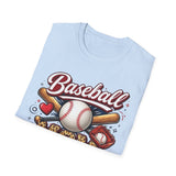 Baseball Mom T-Shirt — Cool Animal Print Design