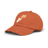 Funny "Va Fan Ghoul" Unisex Distressed Cap