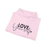 Love Yourself Hoodie — Inspirational Self-Care Pullover