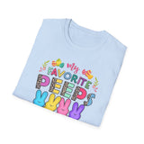 Nana Easter T-Shirt — "My Favorite Peeps Call Me Nana" with Fun Animal Print
