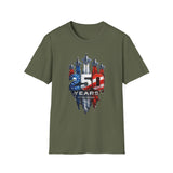 4th of July Unisex T-Shirt - Patriotic '250' Celebration Tee