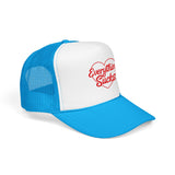 Everything Sucks Trucker Hat — Funny Foam Trucker for Bad Hair Days