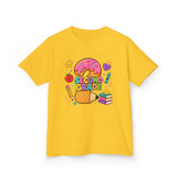 Second Grade Kids T‑Shirt – Cute Donut & School Icons Back-to-School Tee