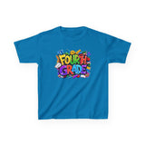 Fourth Grade Kids T‑Shirt — Colorful Back-to-School Tee