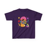 Second Grade Kids T‑Shirt – Cute Donut & School Icons Back-to-School Tee
