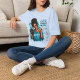 Overthinker Graphic T-Shirt — "I Might Be An Overthinker But..." Brunette Inspirational Tee