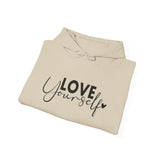 Love Yourself Hoodie — Inspirational Self-Care Pullover