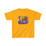 5th Grade Kids T-Shirt — Colorful Back-to-School Graduation Tee