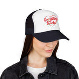 Everything Sucks Trucker Hat — Funny Foam Trucker for Bad Hair Days