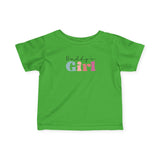 Daddy's Girl Infant Tee — Cute Pastel Baby Shirt for New Dads, Baby Shower Gift