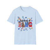 4th of July "Just Here to Bang" T-Shirt