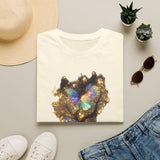 Butterfly Tree T-Shirt — Iridescent Butterfly Magic Graphic Tee - Don't Go Through Life. Grow Through Life