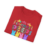 Nana Easter T-Shirt — "My Favorite Peeps Call Me Nana" with Fun Animal Print