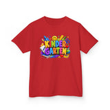 Kids Kindergarten T-Shirt — Colorful Back-to-School Graphic Tee