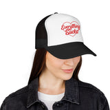 Everything Sucks Trucker Hat — Funny Foam Trucker for Bad Hair Days