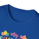 Mommy Shirt — "My Favorite Peeps Call Me Mommy" Easter Animal Print Tee