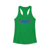 Top Cunt Women's Racerback Tank — Funny Summer Graphic Tank Top