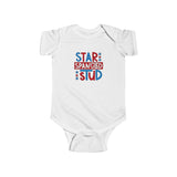 Baby Onesie – "Star Spangled Stud" Fourth of July Infant Bodysuit