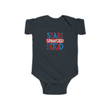 Baby Onesie – "Star Spangled Stud" Fourth of July Infant Bodysuit