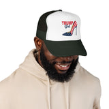Trump Girl Trucker Hat — Feminine Heel Graphic (Pairs well with Matching Tee)