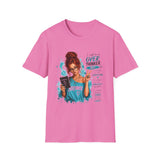 T-Shirt — “I Might Be an Overthinker But…I Overthink so I can Overcome” Red Head Graphic Tee for Overthinkers