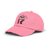 Distressed Cap - Funny Bat Shit Crazy Hat