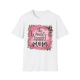 World's Greatest Mom Animal Print T-Shirt